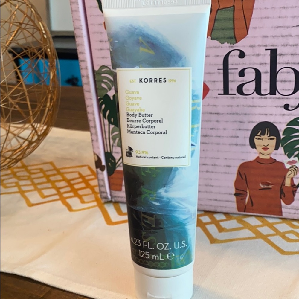 Fabfitfun Body butter